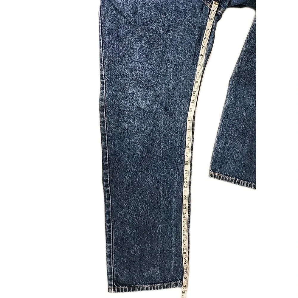 Levi's 505 Men's 38x32 Blue Jeans Regular Fit Straight Leg Classic Timeless EUC